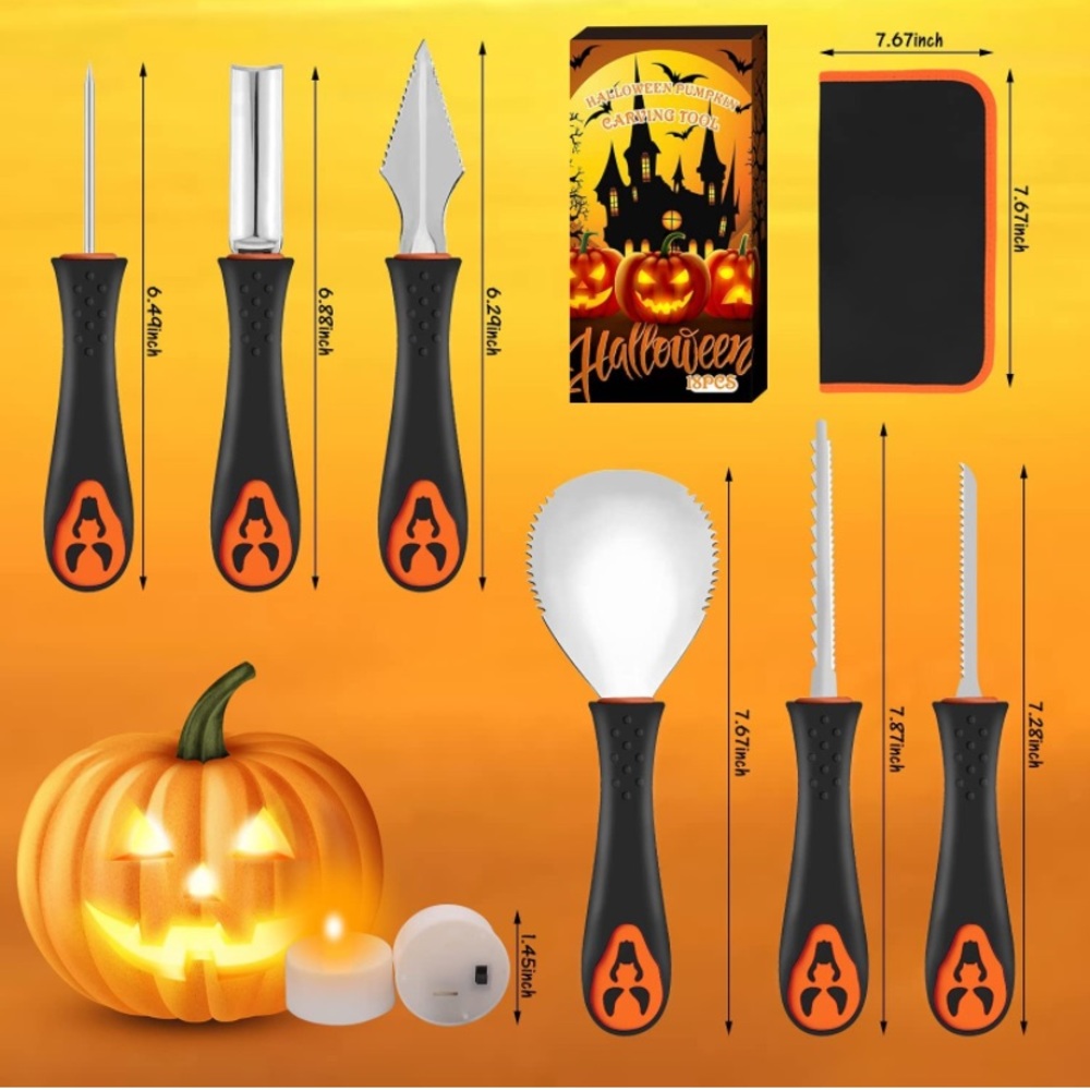 Halloween pumpkin carving kit